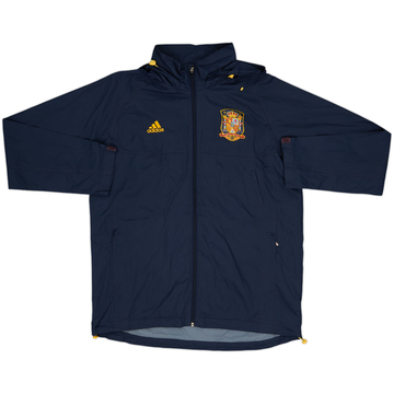 2009-10 Spain adidas Hooded Rain Jacket - 7/10 - (S/M)