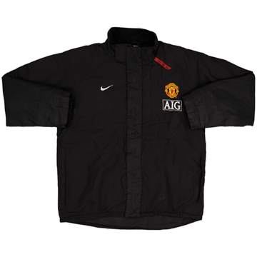 2007-08 Manchester United Nike Padded Bench Coat - 7/10 - (M)