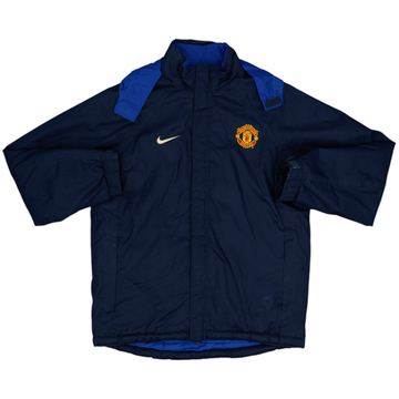 2005-06 Manchester United Nike Abrigo acolchado de banquillo - 8/10 - (S)