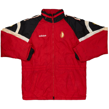 1997-98 Standard Liege adidas Abrigo acolchado de banquillo - 6/10 - (XL)