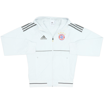 2017-18 Bayern Munich adidas CL Hooded Track Jacket - 9/10 - (S)