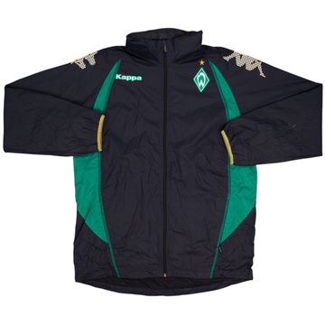 2008-09 Werder Bremen Kappa Hooded Rain Jacket - 7/10 - (XXL)