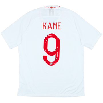 2018-19 England Authentic Home Shirt Kane #9 - 6/10 - (L)