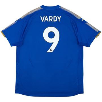 2017-18 Leicester Home Shirt Vardy #9 - 7/10 - (XXL)