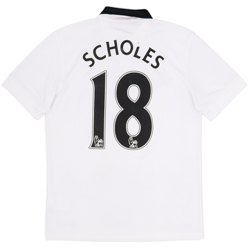 2014-15 Manchester United Away Shirt Scholes #18 - 5/10 - (M)