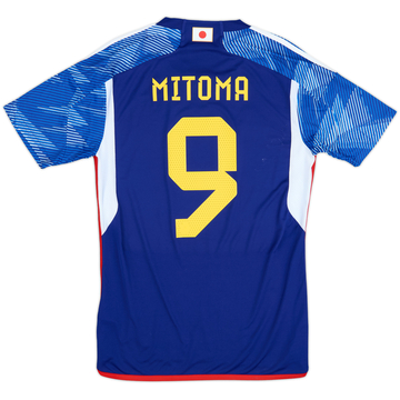 2022-23 Japan Home Shirt Mitoma #9 - 7/10 - (M)