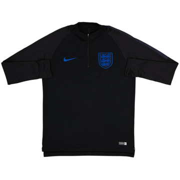 2018-19 England Nike 1/4 Zip Drill Top - 8/10 - (M)