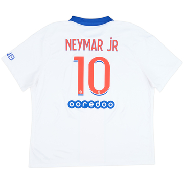 Camiseta de visitante del Paris Saint-Germain 2020-21 Neymar Jr #10 - 6/10 - (XXL)