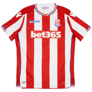 2017-18 Stoke City Home Shirt - 6/10 - (XL)