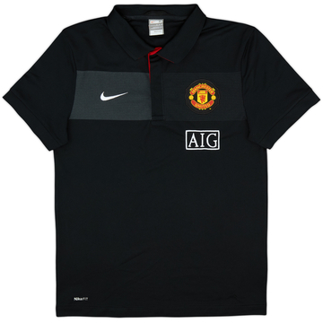2009-10 Manchester United Nike Polo Shirt - 10/10 - (M)
