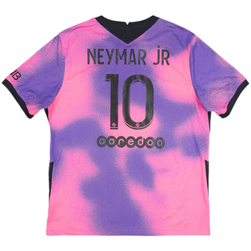 Camiseta de la cuarta equipación del Paris Saint-Germain 2020-21 Neymar Jr #10 - 8/10 - (XL)
