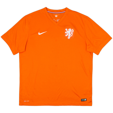 2014-15 Netherlands Home Shirt - 6/10 - (XL)