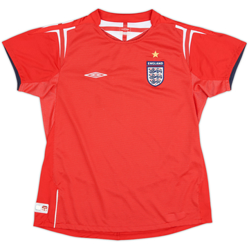 2004-06 England Away Shirt - 9/10 - (Women's M)