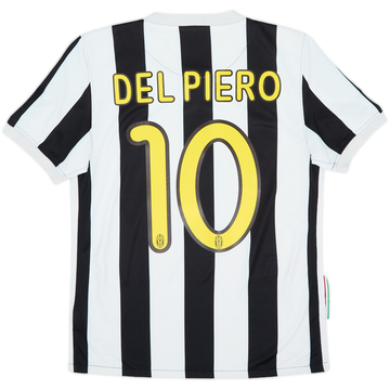 2009-10 Juventus Camiseta Local Del Piero #10 - 7/10 - (S)
