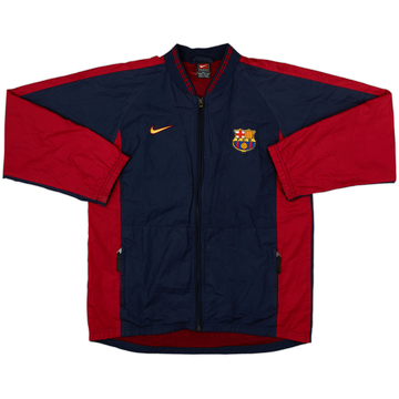 1999-00 Barcelona Nike Track Jacket - 5/10 - (L.Boys)