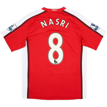 2008-10 Arsenal Home Shirt Nasri #8 - 7/10 - (M)