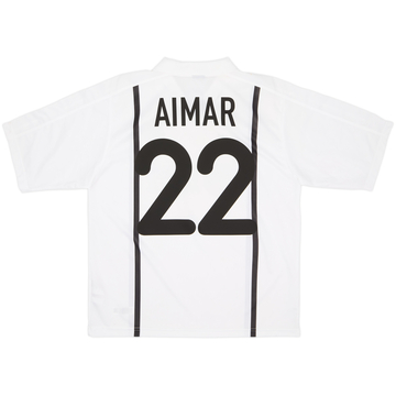 2000-01 Valencia Basic Home Shirt Aimar #22 - 7/10 - (M)