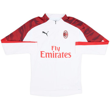 2019-20 AC Milan Puma 1/4 Zip Drill Top - 7/10 - (S)