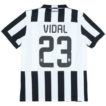 Camiseta de local del Juventus 2014-15 Vidal #23 - 9/10 - (L)