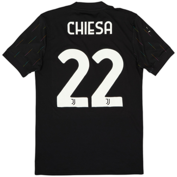 2021-22 Juventus Away Shirt Chiesa #22 - 6/10 - (S)