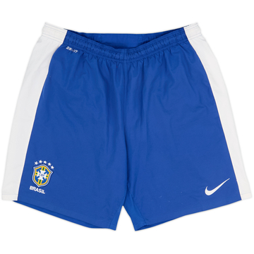2014-15 Brazil Home Shorts - 7/10 - (XL)