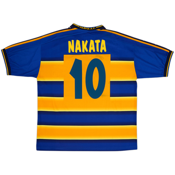 2001-02 Parma Home Shirt Nakata #10 - 7/10 - (L)