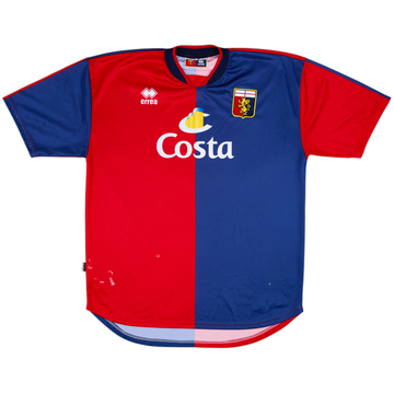 Camiseta de local de Genoa 2003-04 - 6/10 - (XXL)