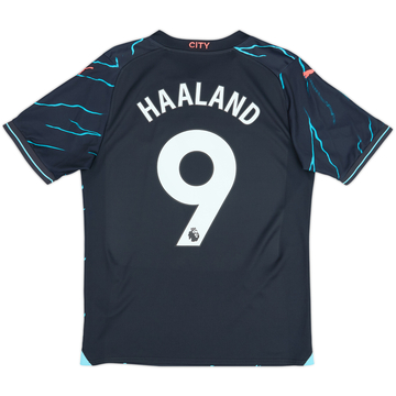2023-24 Manchester City Tercera Camiseta Haaland #9 - 10/10 - (M)