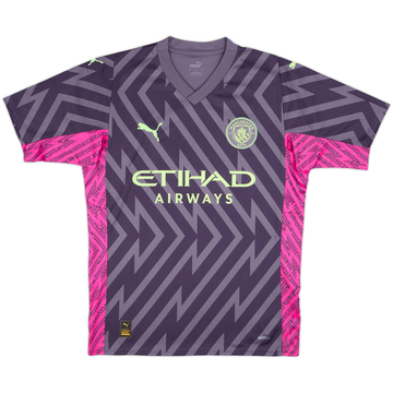 2023-24 Manchester City GK S/S Shirt - 9/10 - (M)