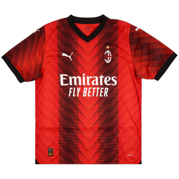 2023-24 AC Milan Home Shirt - 10/10 - (L)