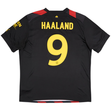 2022-23 Manchester City Away Shirt Haaland #9 - 10/10 - (XL)