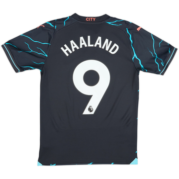 2023-24 Manchester City Tercera Camiseta Haaland #9 - 10/10 - (S)
