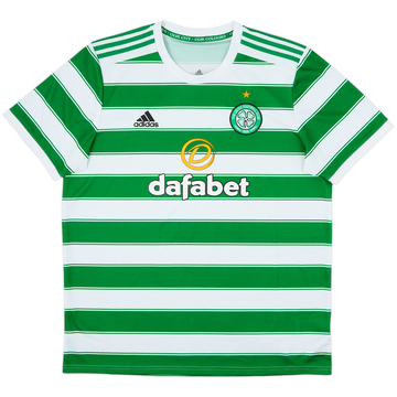 2021-22 Celtic Home Shirt - 10/10 - (XL)