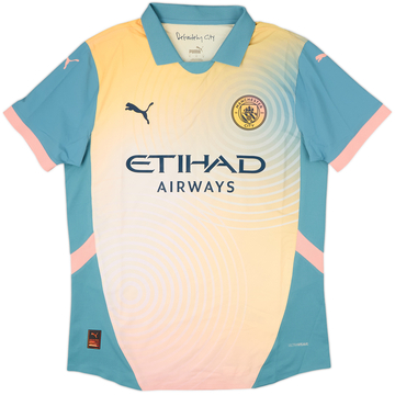 2024-25 Manchester City Authentic Fourth Shirt - 10/10 - (M)