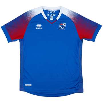 2018-19 Iceland Home Shirt - 8/10 - (L)