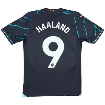 2023-24 Manchester City Third Shirt Haaland #9 - 10/10 - (S)