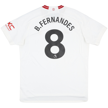 2023-24 Manchester United Third Shirt B.Fernandes #8 - 8/10 - (XL)