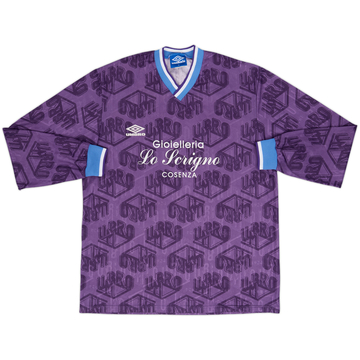 1990s Umbro Template L/S Shirt #4 - 9/10 - (XL)
