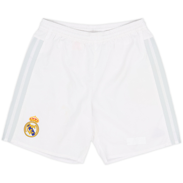 2015-16 Real Madrid Home Shorts - 8/10 - (S.Boys)