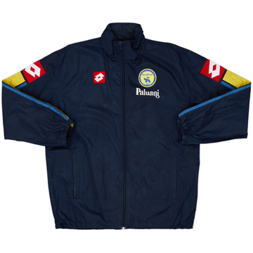 2003-04 Chievo Verona Lotto Hooded Rain Jacket - 5/10 - (XL.Boys)