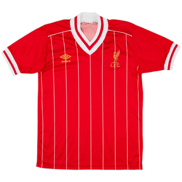 1982-85 Liverpool Home Shirt - 9/10 - (S)