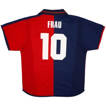 2002-03 Sassari Torres Home Shirt Frau #10 (M)