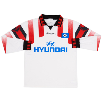 1995-96 Hamburg Home L/S Shirt - 8/10 - (M)