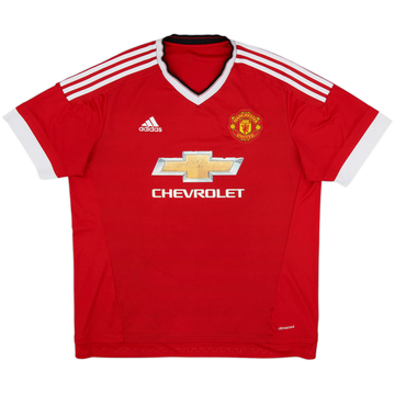 2015-16 Manchester United Home Shirt - 5/10 - (XL)