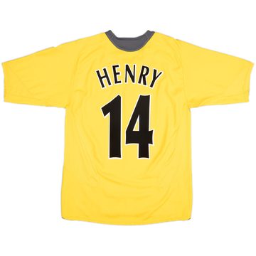 2005-06 Arsenal Visitante Camiseta Henry #14 - 6/10 - (M)