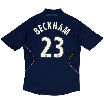 2007-08 LA Galaxy Away Shirt Beckham #23 - 4/10 - (L)