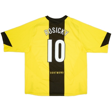 2005-06 Borussia Dortmund Home Shirt Rosicky #10 - 6/10 - (XXL)