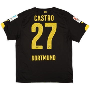 2014-16 Borussia Dortmund Away Shirt Castro #27 (L)