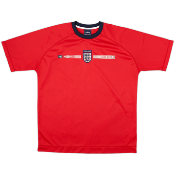 2008-09 England Umbro Training Shirt - 8/10 - (L)