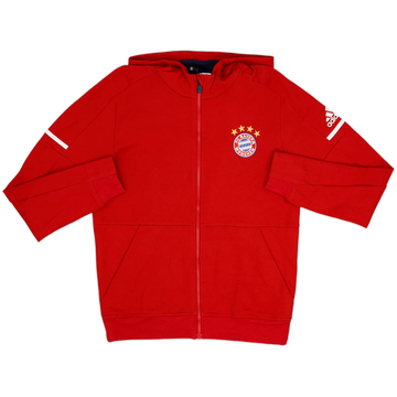 2017-18 Bayern Munich adidas Chamarra de chándal con capucha - 8/10 - (M)